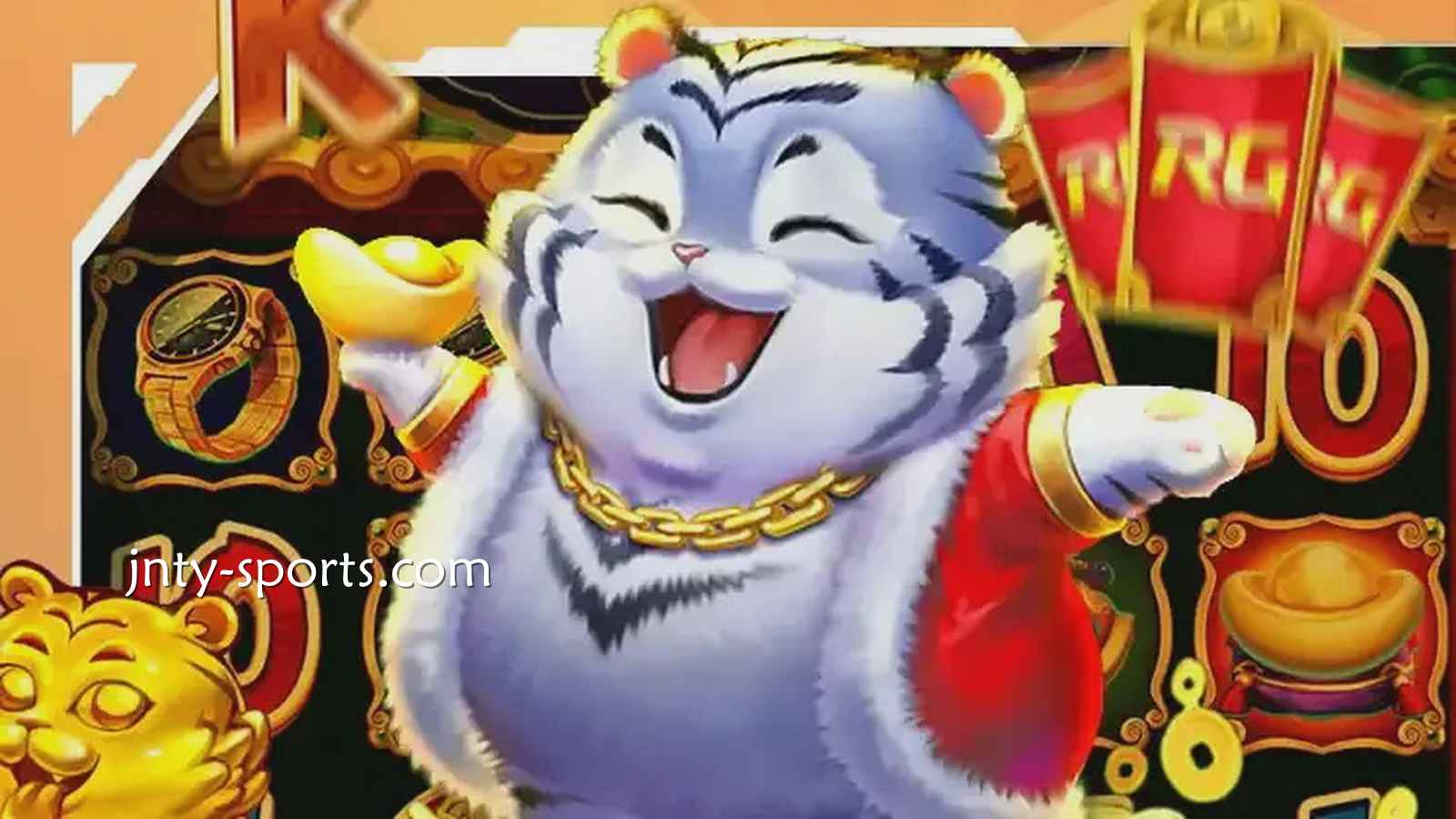 A7体育《金虎爷》老虎机，让你有过大年发大财的喜庆感